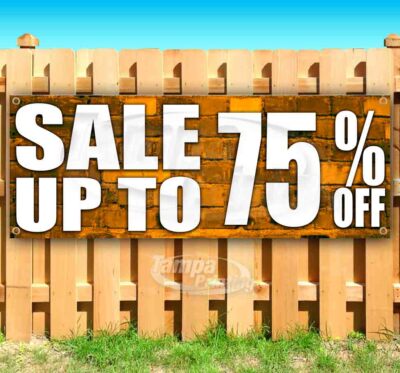 SALE UP TO 75% OFF Advertising Vinyl Banner Flag Sign Many Sizes USA DEALS