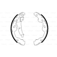 BOSCH Bremsbackensatz Bremsbacken hinten für Toyota Aygo WNB1_ KGB1_ Citroën