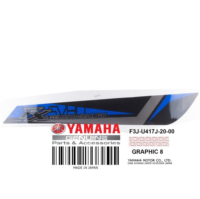 Yamaha OEM Part F3ju417j2000 Graphic 8 RH for sale online eBay