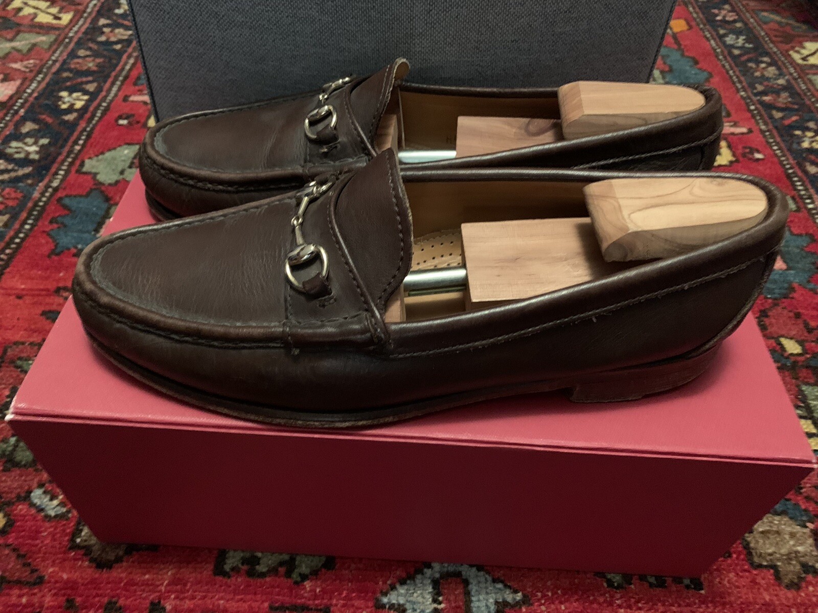 Alden Cape Cod Collection Brown Leather Penny Loafers… Gem