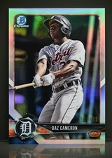 2018 Bowman Chrome #BCP226 Daz Cameron /499 Refractor Prospect Detroit Tigers