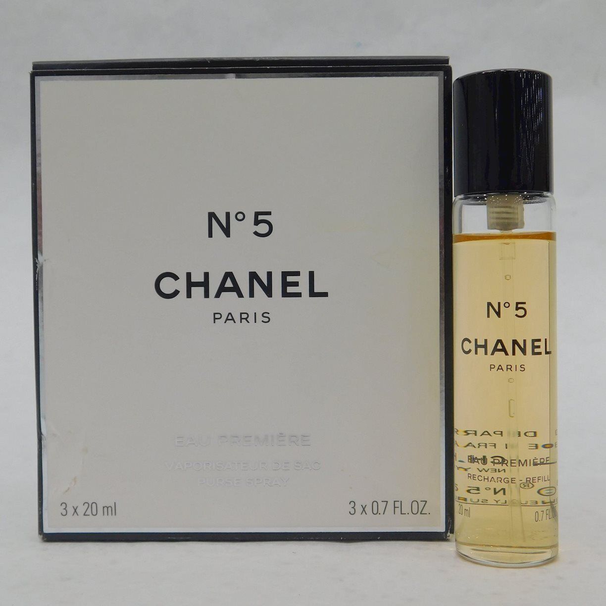 Chanel No. 5 Eau Premiere Purse Spray Perfume-Partial Bottle