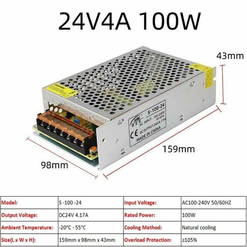 DC-geregelter Schaltnetzteile transformator 3V 5V 9V 12V 15V 18V 24V 36V 48V - Picture 119 of 173