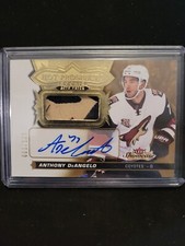 2016-17 Fleer Showcase hot prospects rookie ppatch auto Anthony Deangelo 069/135