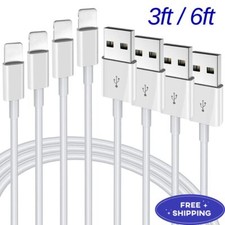 USB Data Fast Charger Cable Cord For Apple iPhone 5 6 7 8 X 11 12 13 14 Pro Max