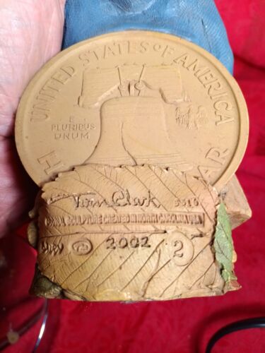 Rare Tom Clark Gnome SEPTEMBER 11 911 2001 Jan 2002 Liberty Bell Number 2 - Picture 5 of 7