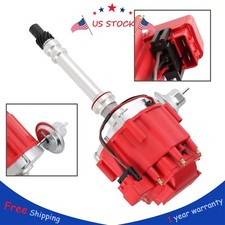 Red Cap Hei Distributor W 65k Coil For Chevy Gm Small Block Big Block Red Cap Hei Distributor W 65k Coil For Chevy Gm Small Block Big Block