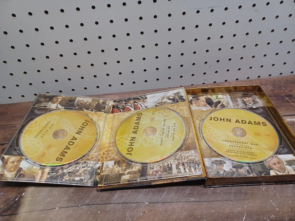 John Adams DVD 3 Disk Set 2008 - Image 2 of 2