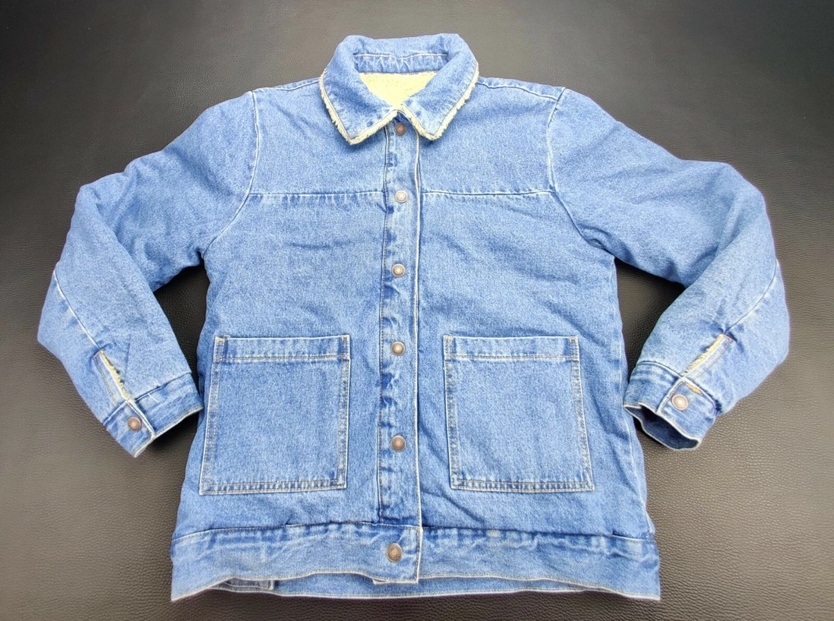 Forever 21 reversible denim clearance jacket