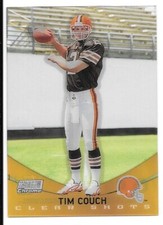 TIM COUCH ROOKIE 1999 TOPPS STADIUM CLUB CHROME CLEAR SHOTS CCE5 CLE BROWNS