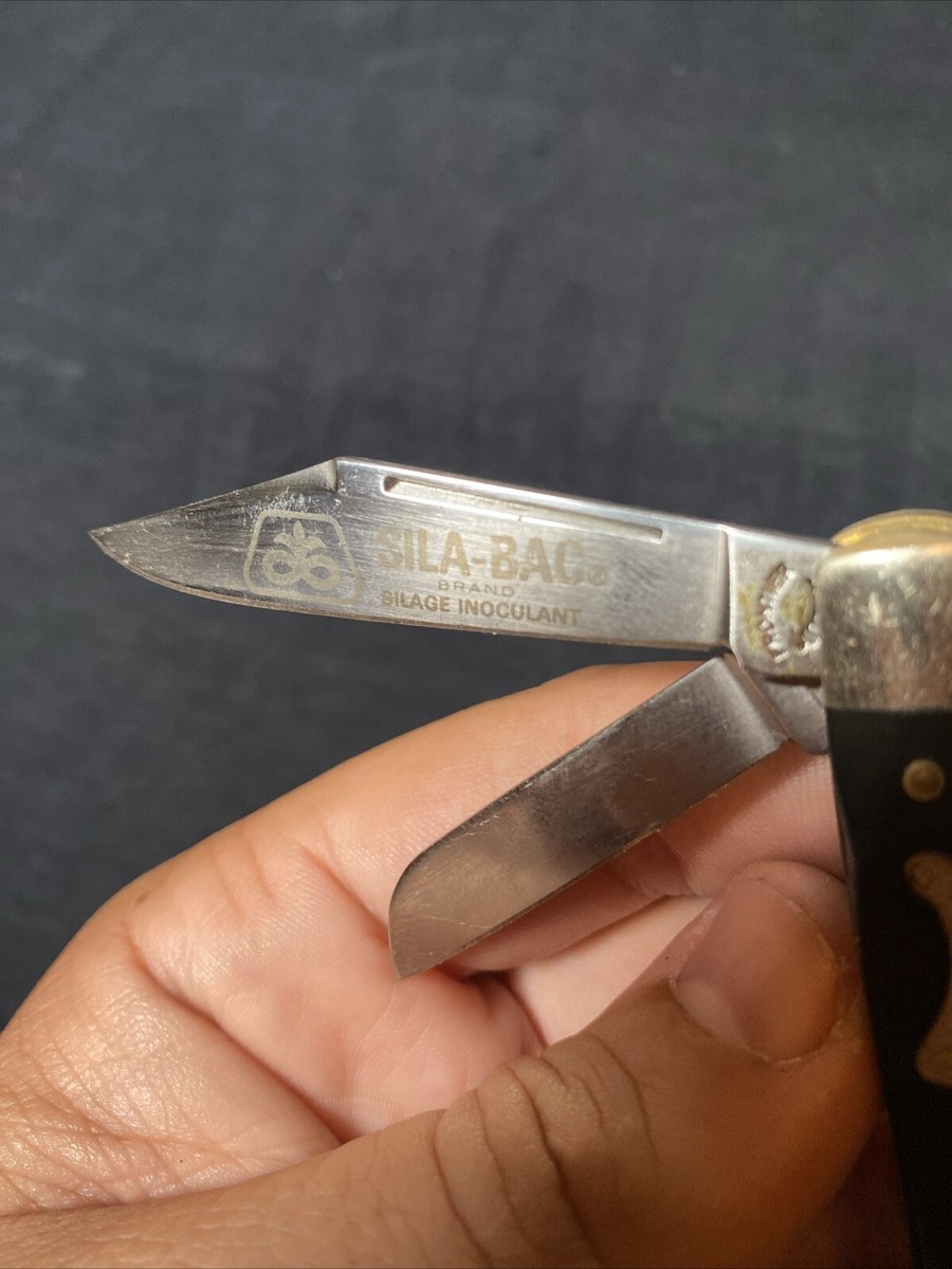 Vintage Imperial Frontier 4134 3 Blade Pocket Knife snap On