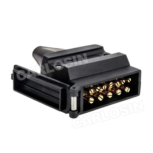 12 Pin Flat Trailer Socket Plug Set Connector Trailer Caravan Camper Adaptor AU - Picture 5 of 9