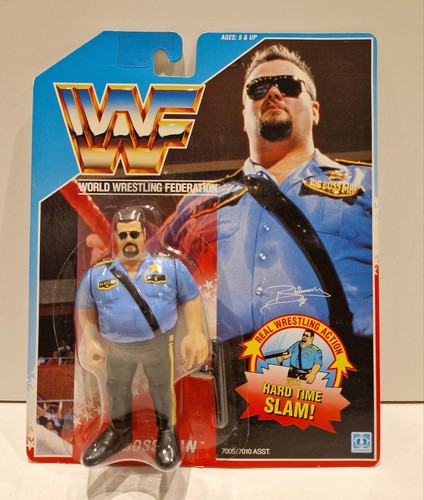 WWF Hasbro Series 1 The Big Boss Man MOC Ages 5&am...