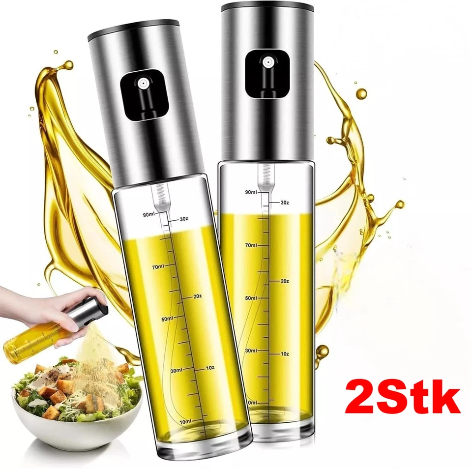 Ölsprüher für Speiseöl Öl Sprühflasche Ölzerstäuber Oil Sprayer Ölspender Spray - Bild 4 von 4