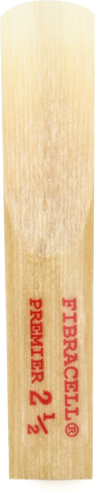 Язычок для кларнета Fibracell FCR-MS2.5 Premier Bb - 2,5 (5 упаковок) в комплекте