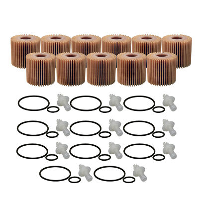 Wix Set of 11 Engine Motor Oil Filters For Lexus Scion Toyota