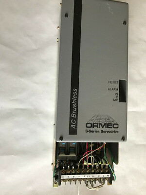 ORMEC SAC-S19E/101B AC BRUSHLESS SERVO DRIVE 5.78KW 15.2A 200-230VAC 3PH,SM