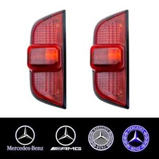 2Pcs Car Door Light Laser Decor Project Ghost Lamp For Mercedes-Benz C180 C200