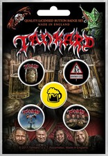 Tankard One Foot In The Grave Button Set Badge Pack NEU & OFFICIAL!
