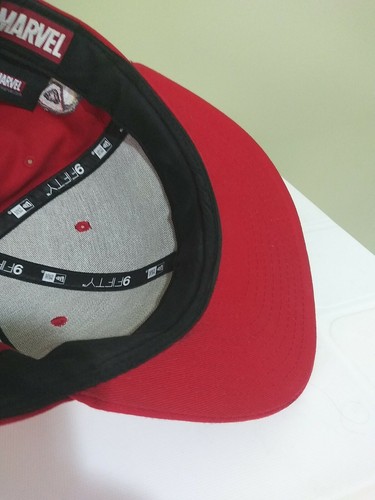 New Era Iron Man 9fifty Snapback Mütze verstellbar Marvel Heroes Avenger rot - Bild 10 von 12