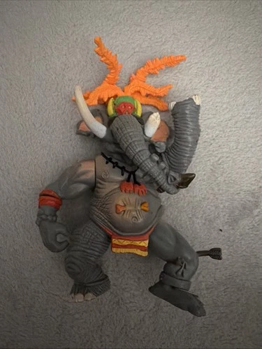 Vintage 1992 Playmates TMNT Teenage Mutant Ninja Turtles “Dr EL” Elephant Figure