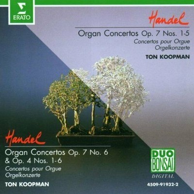 Handel  Organ Concertos  TON KOOPMAN THE AMSTERDAM BAROQUE ORCHESTRA CD - New