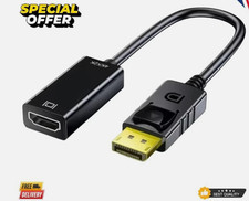 4K Display Port DP To HDMI Female Cable Adapter Converter DisplayPort for HD TV