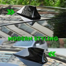 For FIAT 500 595 ABARTH&nbsp;GLOSS BLACK SHARK FIN ANTENNA RADIO AERIAL AM FM UPGRADE