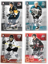 Lot 4 2004-05 ITG Heroes & Prospects Autographs O'Sullivan Goc Babchuk St-Pierre