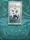 1996 Gengar Carddass POKEMON JPN BANDAI VENDING #94 PRISM PSA 9