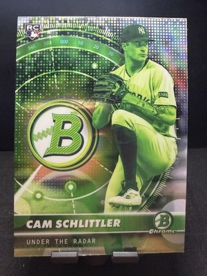 2026 Bowman Cam Schlittler Under the Radar Chrome RC Rookie #UR-2 Yankees