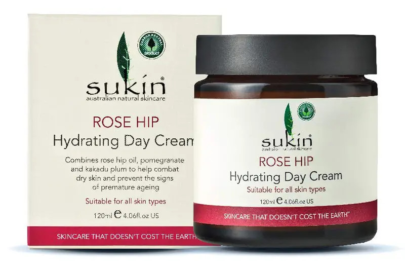 Sukin Hydrating Rosehip Day Cream 120ml - Image 4