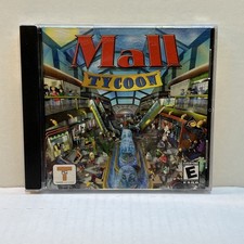 Mall Tycoon PC CD-Rom 2002 Manual Included Free Shipping