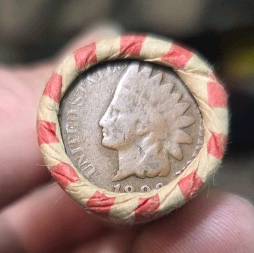 Unsearched Olde Estate Penny Roll 50 Vintage w/Indian Head Cent nice coins buy