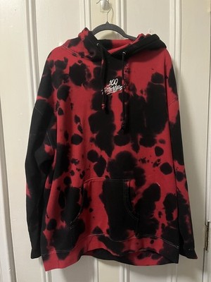 100 Thieves Jam Hoodie Size XL Red Black Nadeshot Gaming 100T