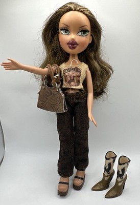 Yasmin Bratz Doll MGA Wild Wild West Cowgirl 2001 Vintage w Accessories/Clothing