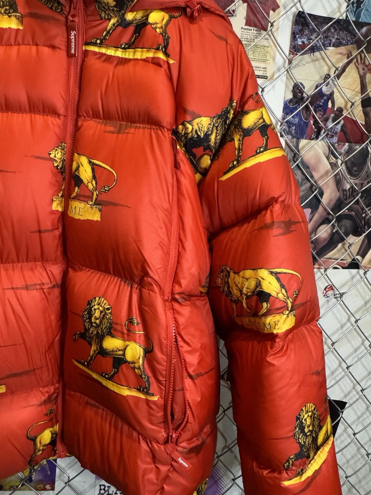 Supreme Featherweight Down Puffer Jacket Lions - … - image 4