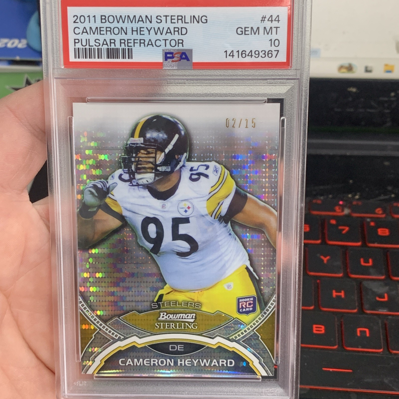 Cameron Heyward Bowman Sterling #44 Pulsar Refractor