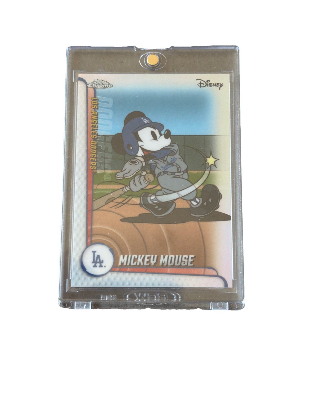 Mickey Mouse (Dodgers) 2025 Topps Chrome Update #MLBA-1 Mickey