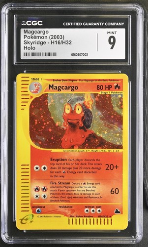 Magcargo graded CGC 9 for sale on eBay