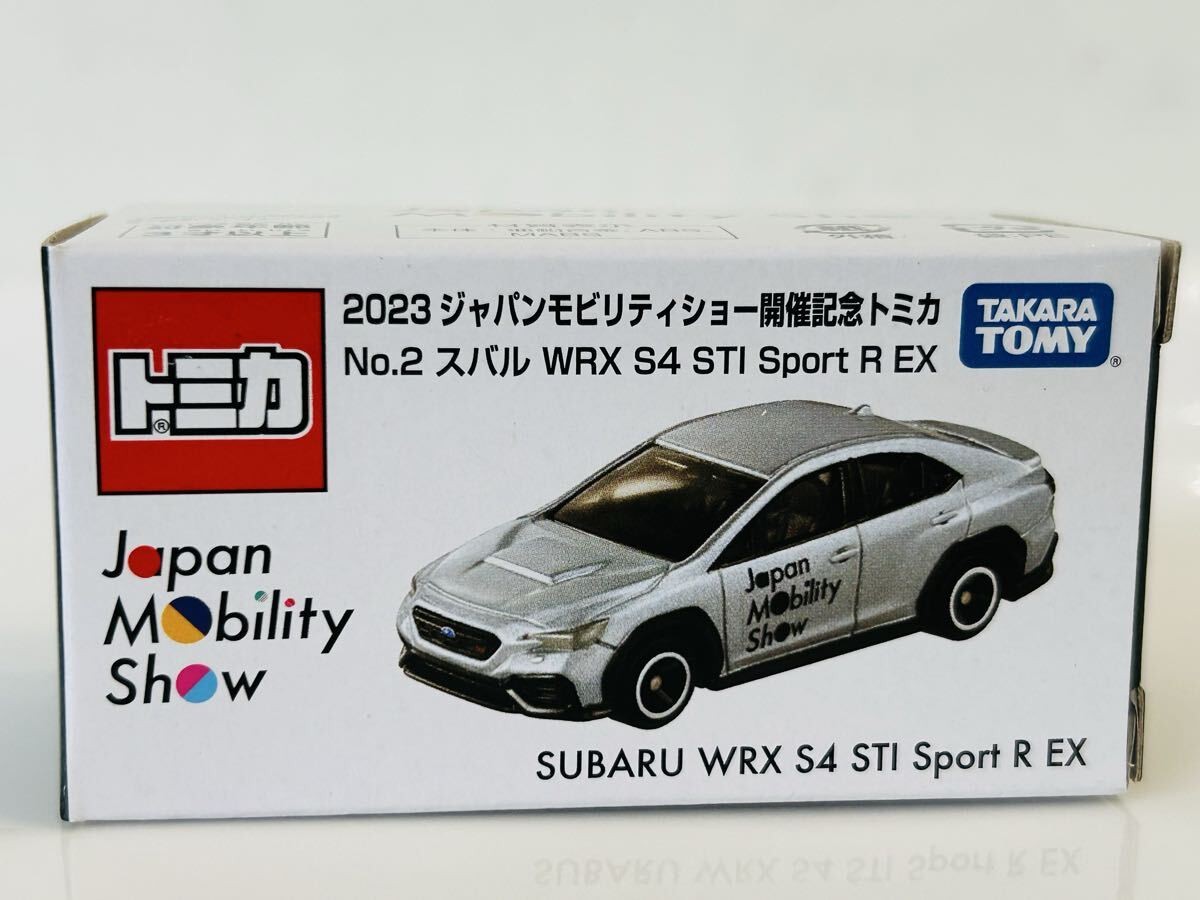 Takara Tomy Tomica JMS 2023 Subaru WRX S4 STI Sport R EX Commemorative