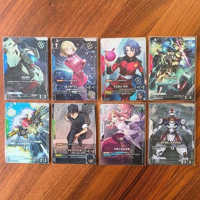 Gundam Card Game Gundam shop batlle winner 01 C+ set of 8 Japanese fast