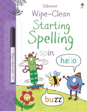 Wipe-clean Starting Spelling by Jane Bingham (Paperback Book)