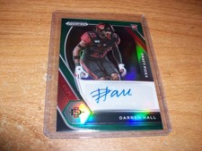 2021 Panini NFL Football Darren Hall Rookie Auto Card Falcons Cardinals. rookie card picture