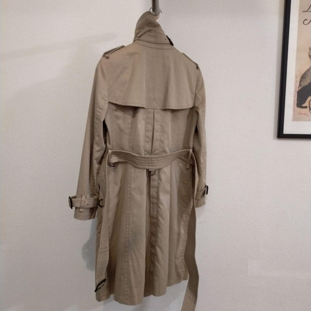 Burberry Black Label Trench Coat Beige With Buttons Size 38 For Women thumbnail 2