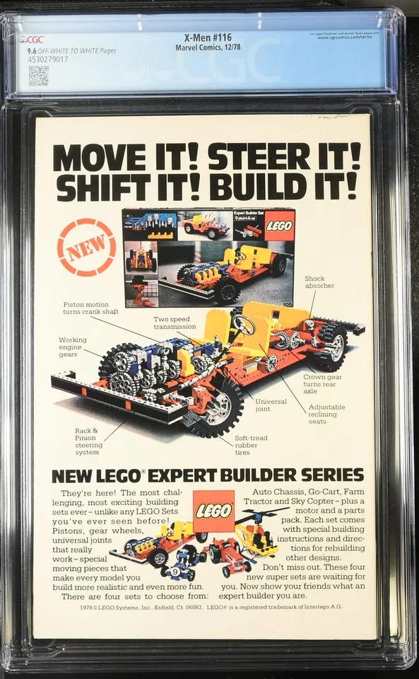 UNCANNY X-MEN #116 CGC 9.6, Chris Claremont & John Byrne Marvel Comics 1978 Foto 2 de 3