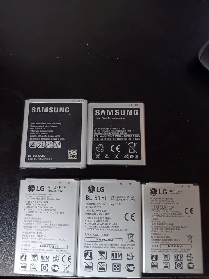 二手手机电池套装 - 5 — 第 2/3 张图片