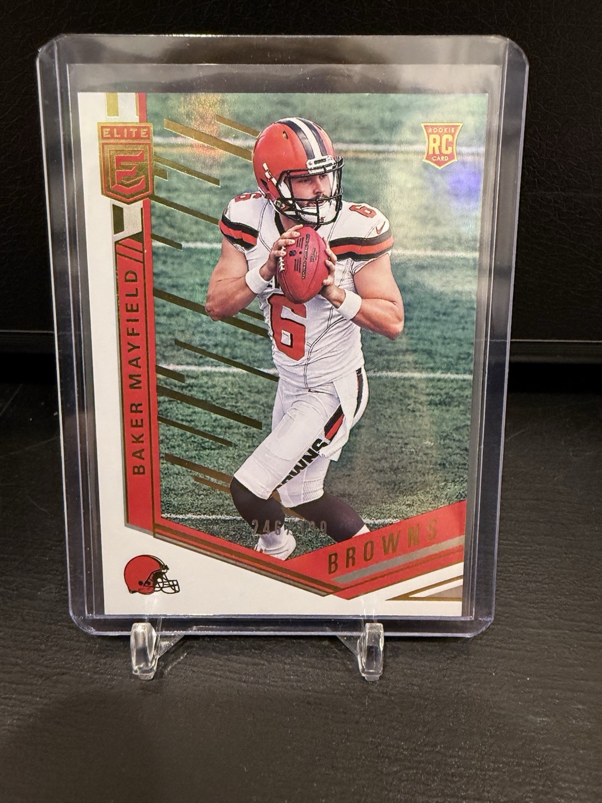 2018 Donruss Elite - Rookies Baker Mayfield #153 /399 (RC)
