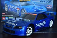 1/10 TAMIYA TT-01 R34 Calsonic Skyline JGTC