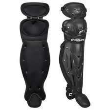 Champro Optimus MVP Double Knee Baseball Catcher’s Leg Guards, 16.5